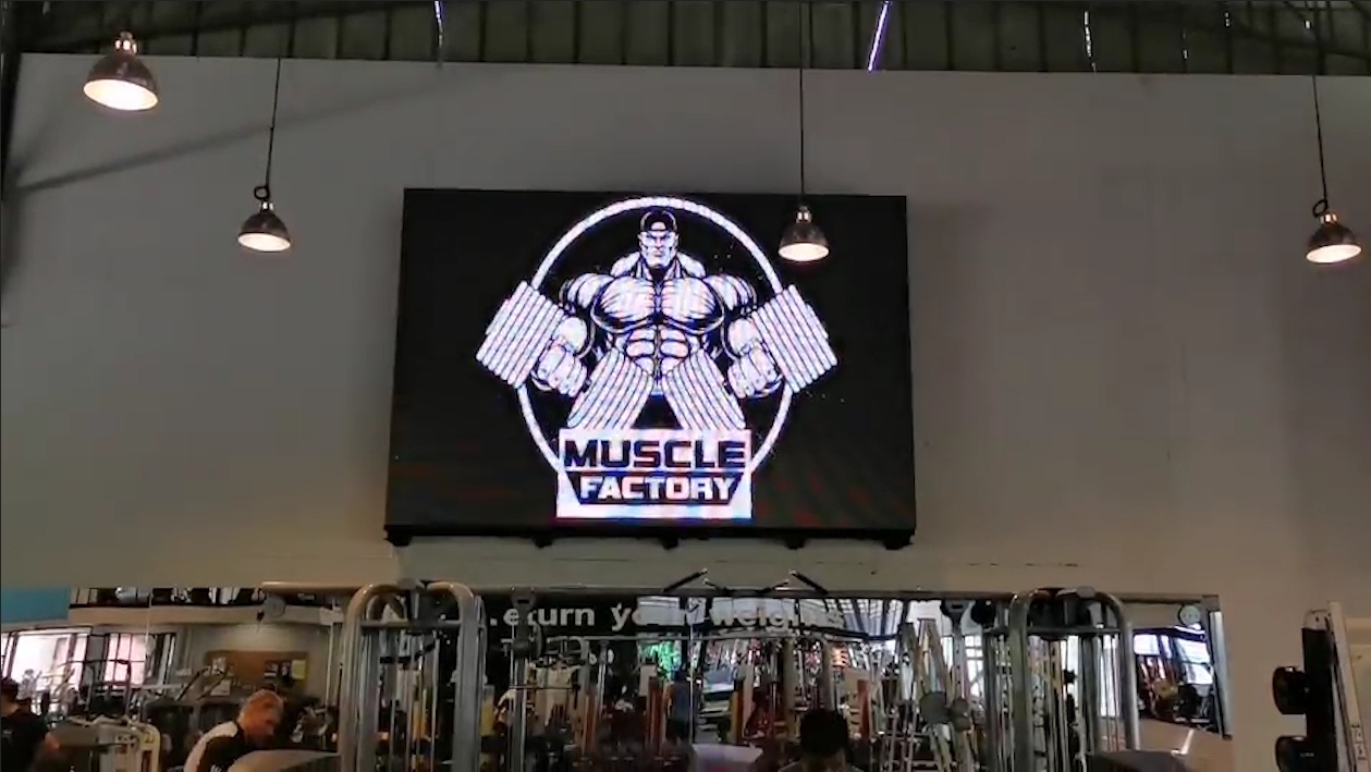 Indoor LED Display – Muscle Factory